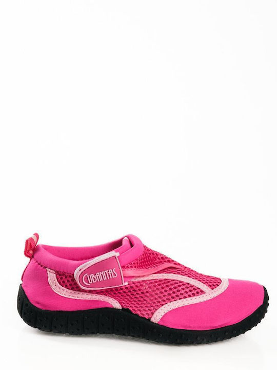 Cubanitas Kids Beach Shoes Fuchsia