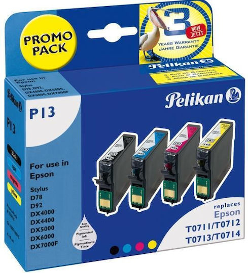 Compatible Inkjet Printer Ink Epson T0611/t0612/t0613/t0614 1 Piece