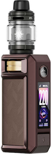 Voopoo Drag 6 Box Mod Kit 5ml with Integrated Battery 4400mAh Brown