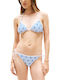 Slip Bikini Inferioare Cu Dantelă Albastru