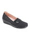 Women's Moccasins in Black Colour 242/2505-12_MAVRO