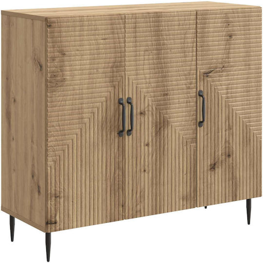 Holzsideboard Braun 89x34.5x80cm
