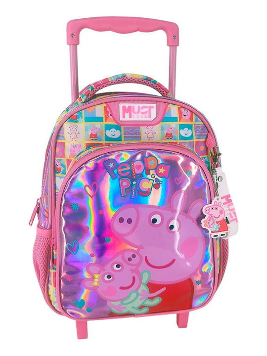 Peppa Pig Schulranzen Trolley Kindergarten Rosa 27 x 10 x 31cm