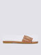 Women's Flat Sandals Brown