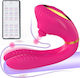 Ophelia's Dream Vibrator Pentru Cupluri Cu Control De La Distanță Roz
