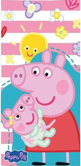 Peppa Pig Little Love Bath Beach Towel 70x140cm Fast Dry