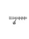 Best Bară Metalică Pentru Perdele B028 Simplă Φ20mm 160cm Argintie