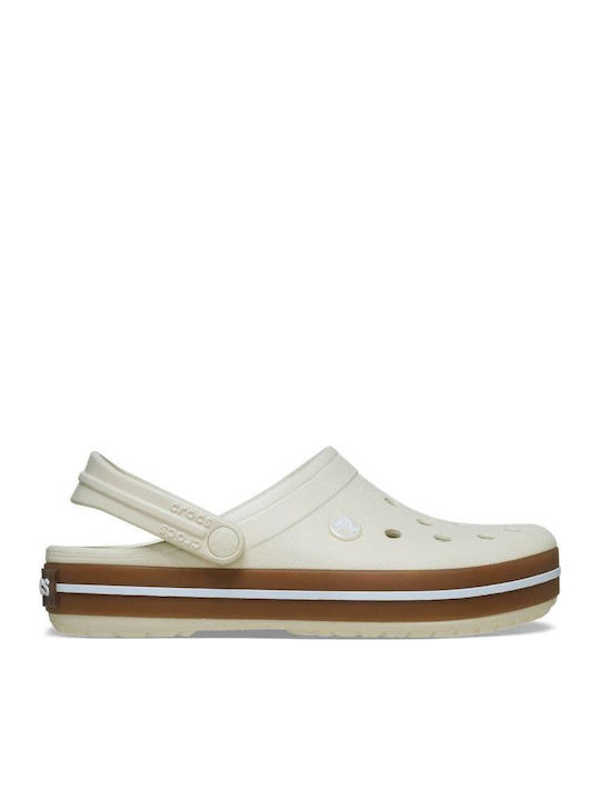 Crocband Παιδικά Ανατομικά Σαμπό Θαλάσσης Μπεζ