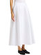 Midi Skirt White