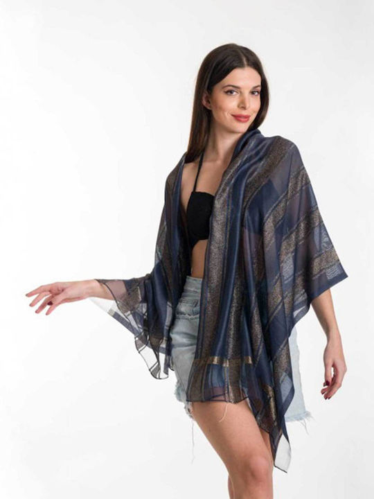 Rima Women's Blue Shawl