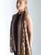 Kalfas Luxury Silk Γυναικείο Μεταξωτό Φουλάρι Μπλε