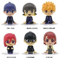 Blue Lock Bobble Hero Клатеща Се Глава Височина 6см Blind Box Дисплей Комплект 12 Броя