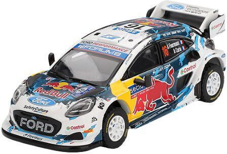 Model Mașină Ford Puma Rally 1 #16 M 1 Sport Ford Wrt Raliul Finlandei Loc 3 2004 Scara 1:64 Mini GT Mgt01074-l