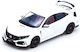 Model Mașină Honda Civic Type-r Fk8 Alb Scara 1:64 Inno64