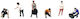 Car Meet Figure Set 5 2025 American Diorama Scale 1:64 Ad-2432