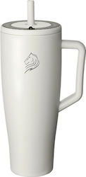 Cool'NMore Handled Tumbler Thermos Stainless St...