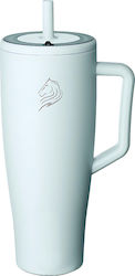 Cool'NMore Handled Tumbler Thermos Stainless St...