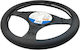 Car Steering Wheel Cover with Diameter 37-39cm Synthetic Black