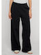 Pantaloni Trening Cu Pantaloni Evazati Negru