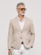 Men’s Suit Jacket with Slim Fit Brown