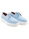 Δερμάτινα Ανδρικά Boat Shoes σε Μπλε Χρώμα