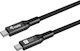 Equip USB 4 Video Cable USB-C Male - USB-C 240W PD Black 1.2m 128441