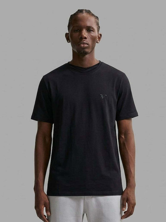 T-shirt Μαύρο