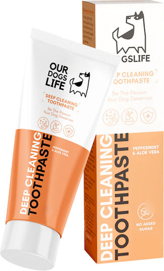 Dog's Life Deep Cleaning Toothpaste for Dogs Against Tartar & Plaque