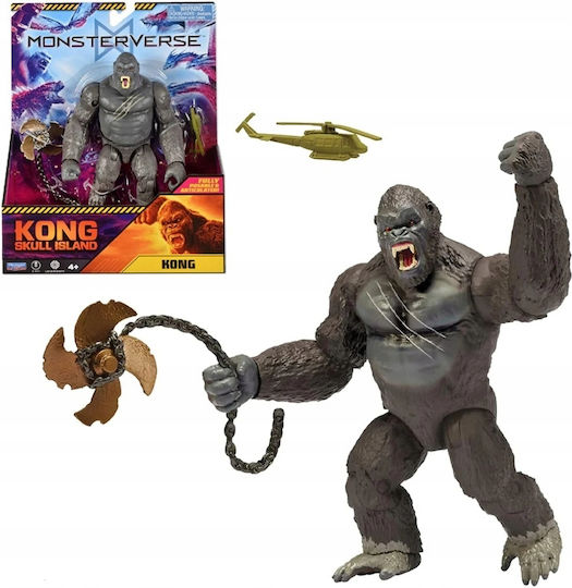 Godzilla X King Kong – Figurină Kong 15 Cm Skull Island + Accesorii