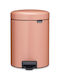 Brabantia Newicon Metallic Bathroom Bin 5lt Copper