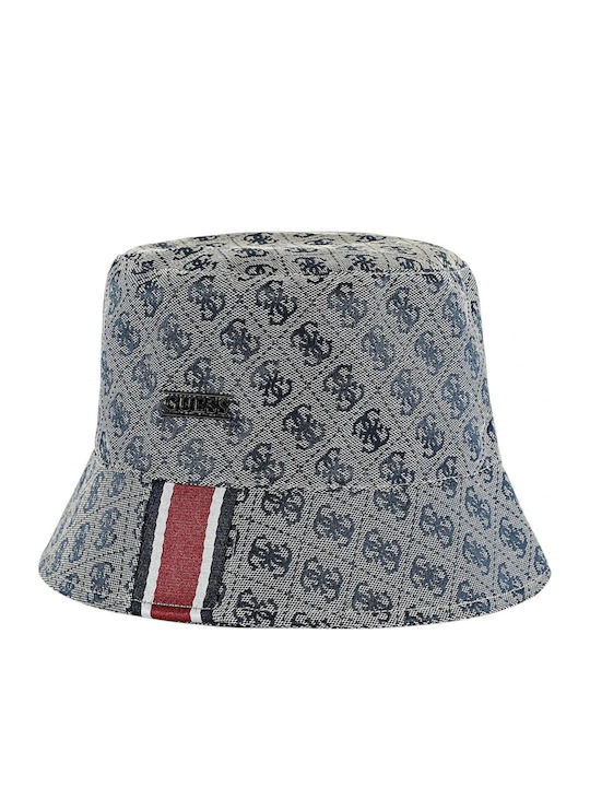 Guess Stoffartiges Herrenhut Stilart Bucket Blau