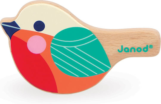 Janod Wooden Whistle for 2+ Years