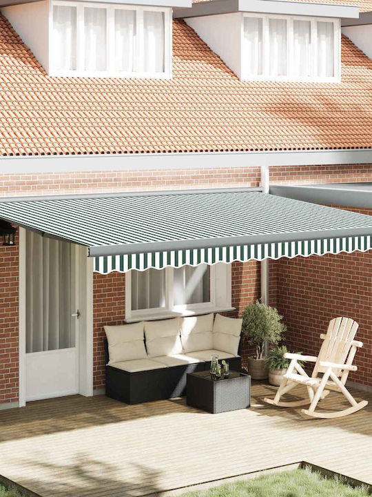 vidaXL Pavillon Terrasse Grüne 4x3m