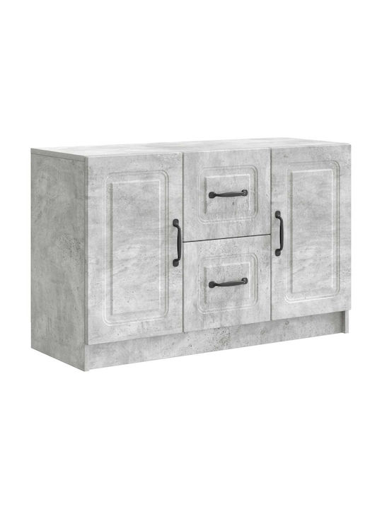 vidaXL Sideboard aus Holz & Metall mit Schublad...