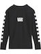 Vans Παιδικό Μαγιό Μπλούζα Black