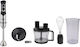 Prime3 Handmixer mit Inox-Stab 1200W Graue