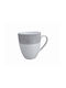 Max Home Porcelain Gray Mug 325ml 6 Pieces
