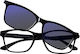 Readers Clip On Ochelari De Citit +3.00 Cu Magnet SR900