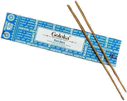 Goloka Räucherstäbchen Pure Aura Gewicht 15 G