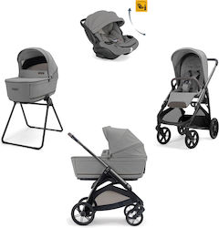 Inglesina Aptica Quattro Darwin Infant Recline Umkehrbares 3 in 1 Baby Kinderwagen Geeignet für Neugeborene Crystal Grau 10.4kg Inglesina Aptica Quattro Darwin Infant Recline Umkehrbares 3 in 1 Baby Kinderwagen Geeignet für Neugeborene Crystal Grau 10.4kg