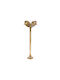 Lido Outdoor Small Post Floor Lamp IP54 For E27 Bulb Bronze