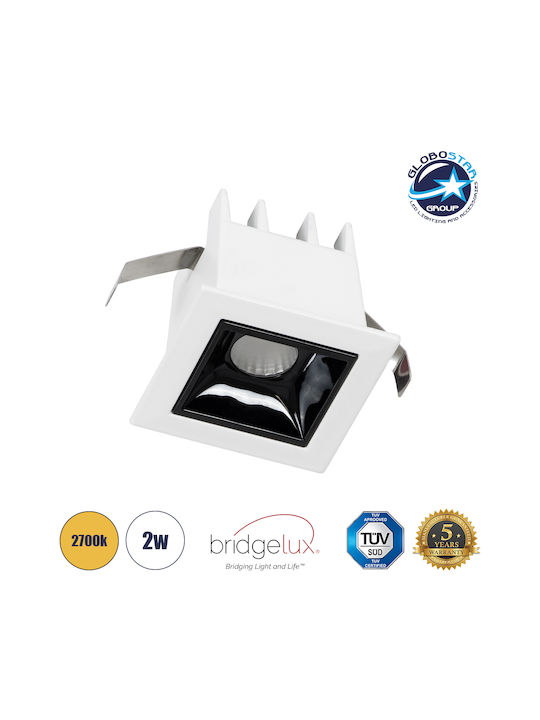 Osram LED Топло Бяло Спот в Бял Цвят