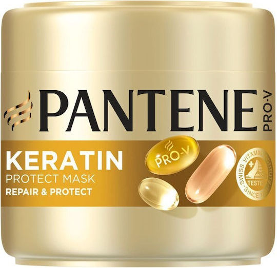 Pantene & Protect Hair Mask for Repairing with Keratin 300ml