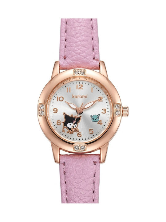 Kinderuhr Rosa
