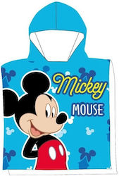 Disney Mickey Play Splash Πετσέτα Θαλάσσης Πόντσο 50×100 Cm Fast Dry Γαλάζιο Disney Mickey Play Splash Πετσέτα Θαλάσσης Πόντσο 50×100 Cm Fast Dry Γαλάζιο