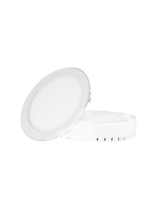 Aca Round Recessed Spot with Built-in LED and Warm White Light