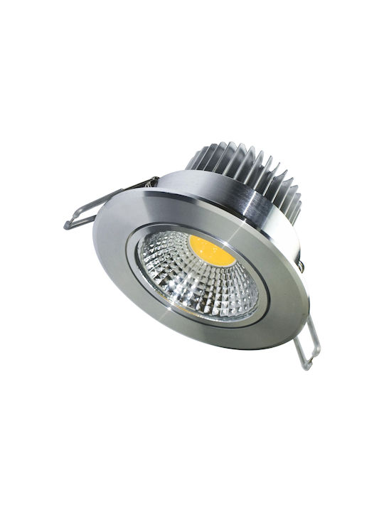 Aca Spot de Tavan pentru Exterior cu LED Încorporat în Culoare Violetă THEROC640RNM