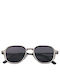 De Sunglasses Unisex Sonnenbrillen mit Beige Horn umrandetem Rahmen und Beige Gläsern GAVIN25GRPH-N