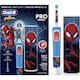 Oral-B Spiderman Spiderman Children's Electric Toothbrush for 3+ Years