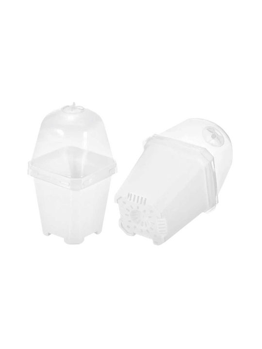 Kunststoff-Blumentopf Transparent Kunststoff-Blumentopf Transparent